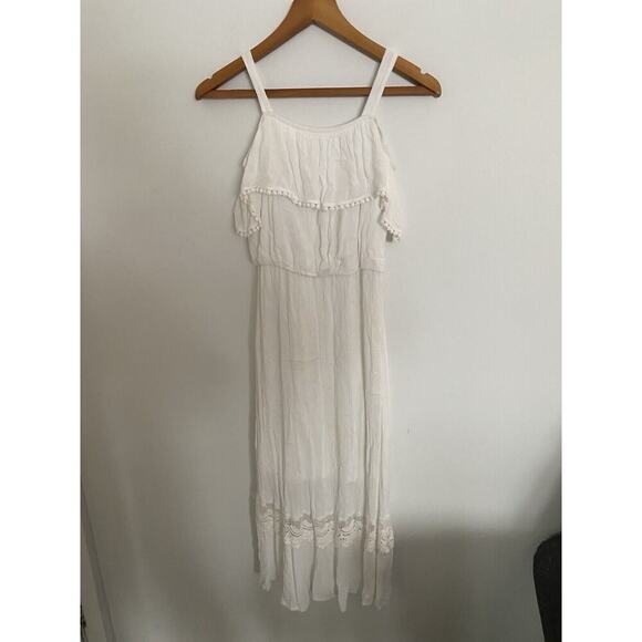 Art Class White Dress Straps Size Large - Picture 1 of 5